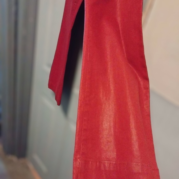 NWT Red Nine West Jeans Size 14 Delancy High-Rise Kick Flare - Picture 2 of 6